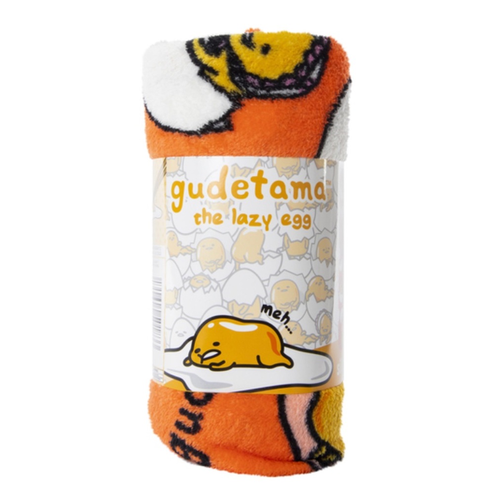Gudetama The Lazy Egg Throw Blanket